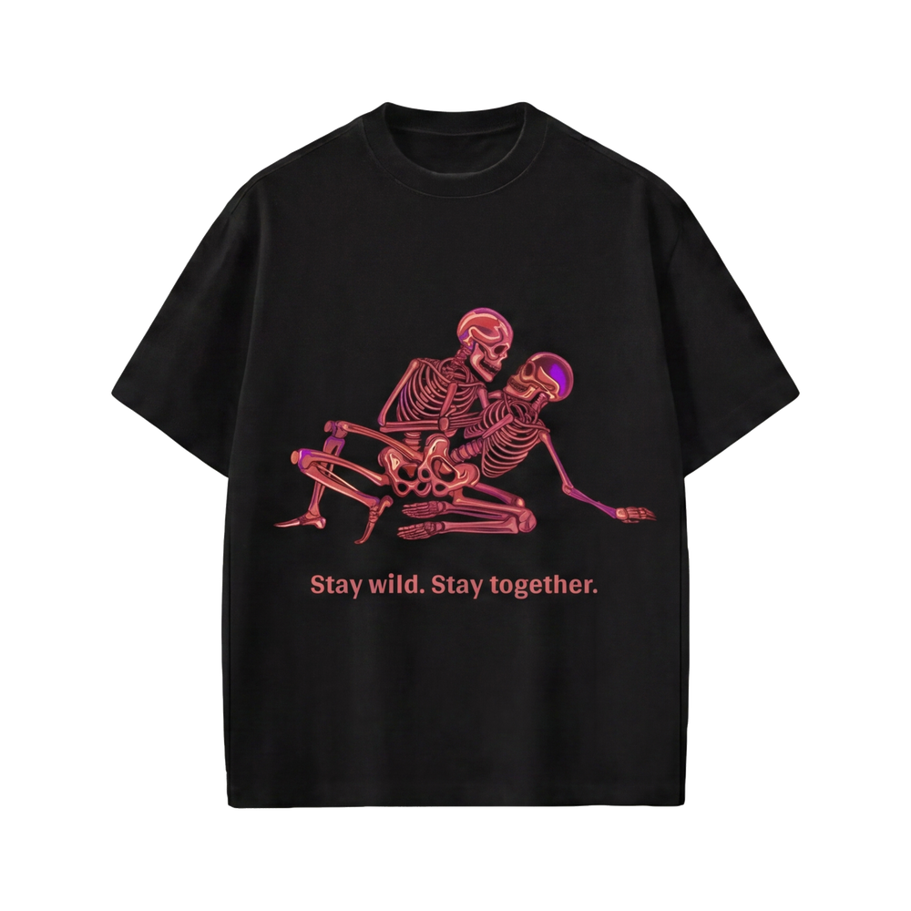 Voyd Wild Till the End Black T-shirt
