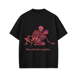 Voyd Wild Till the End Black T-shirt