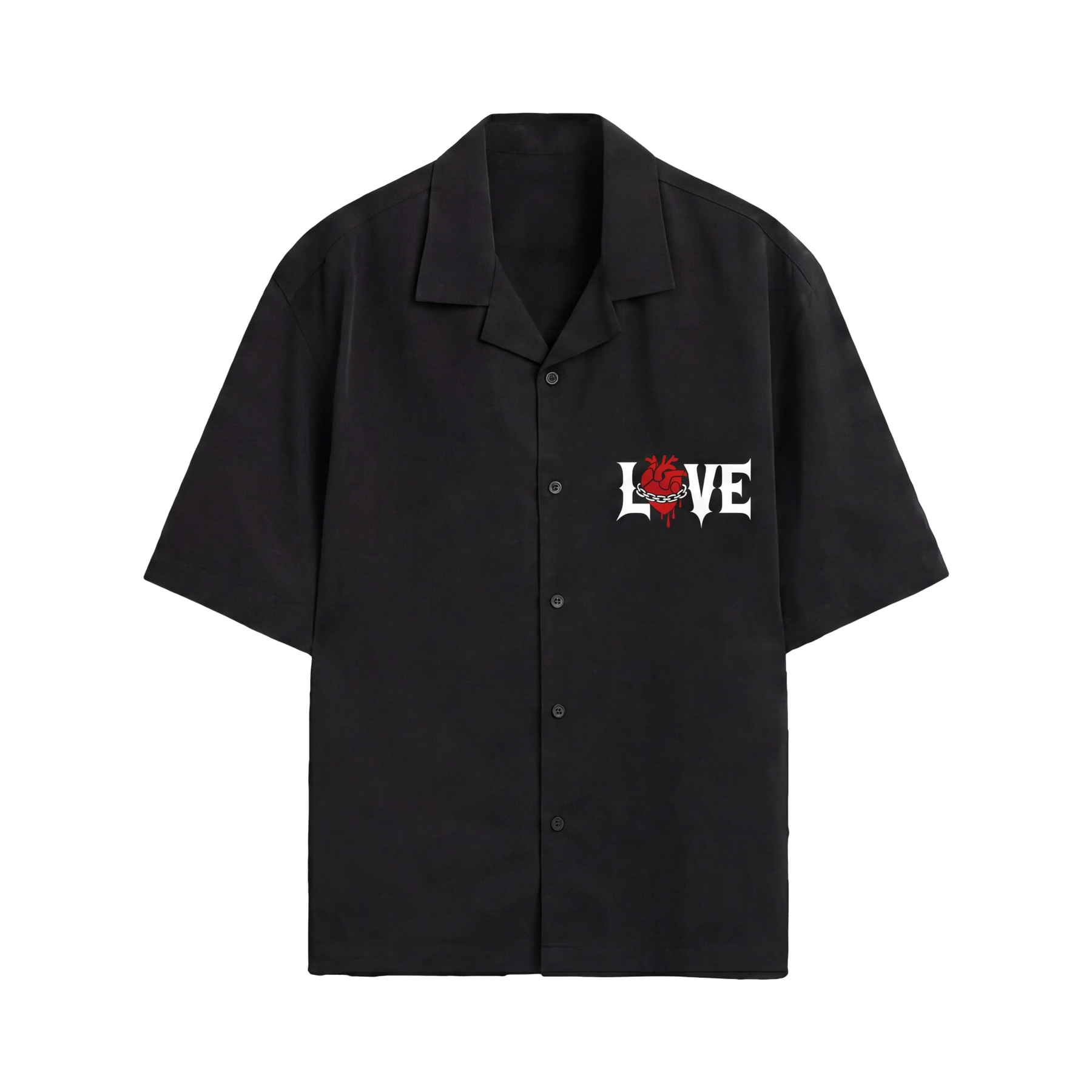 Void Static Dreams Black Bowling Shirt