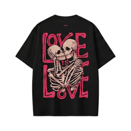 Voyd Skeleton Love Black t-shirt