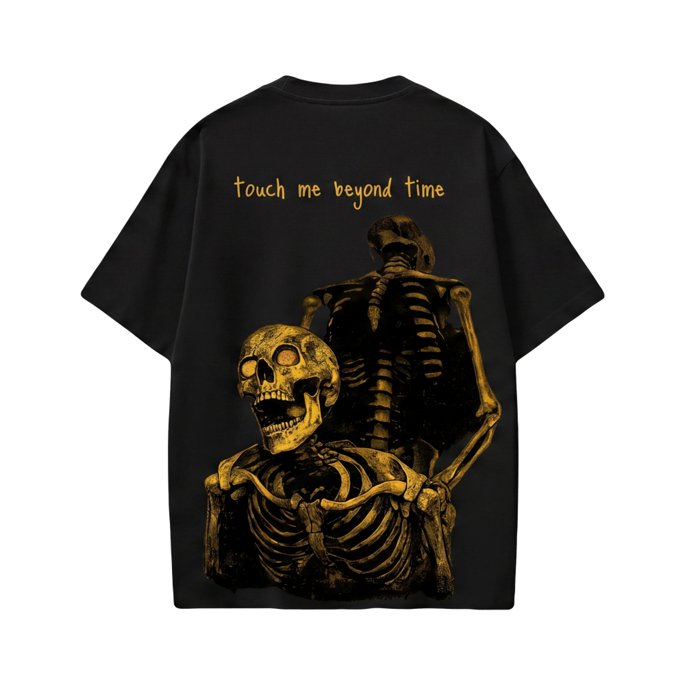 TOUCH ME BEYOND TIME VOYD BLACK T-SHIRT