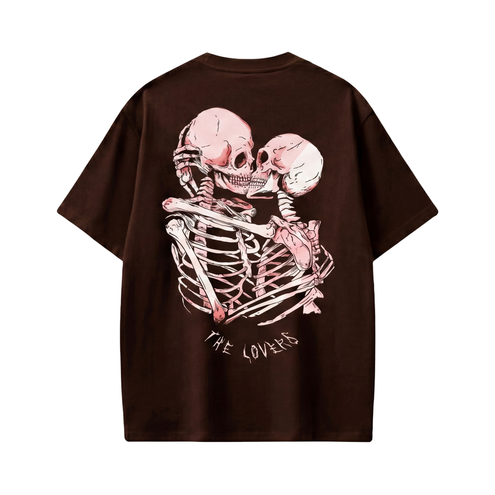 Voyd Midnight Affection Brown T-shirt