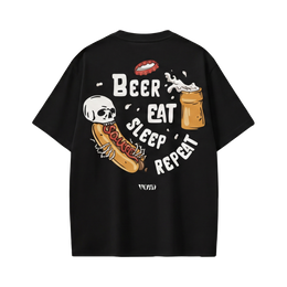 Voyd Bare Bones Mood Black t-shirt