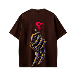 Voyd Still Not Hearless Brown T-shirt