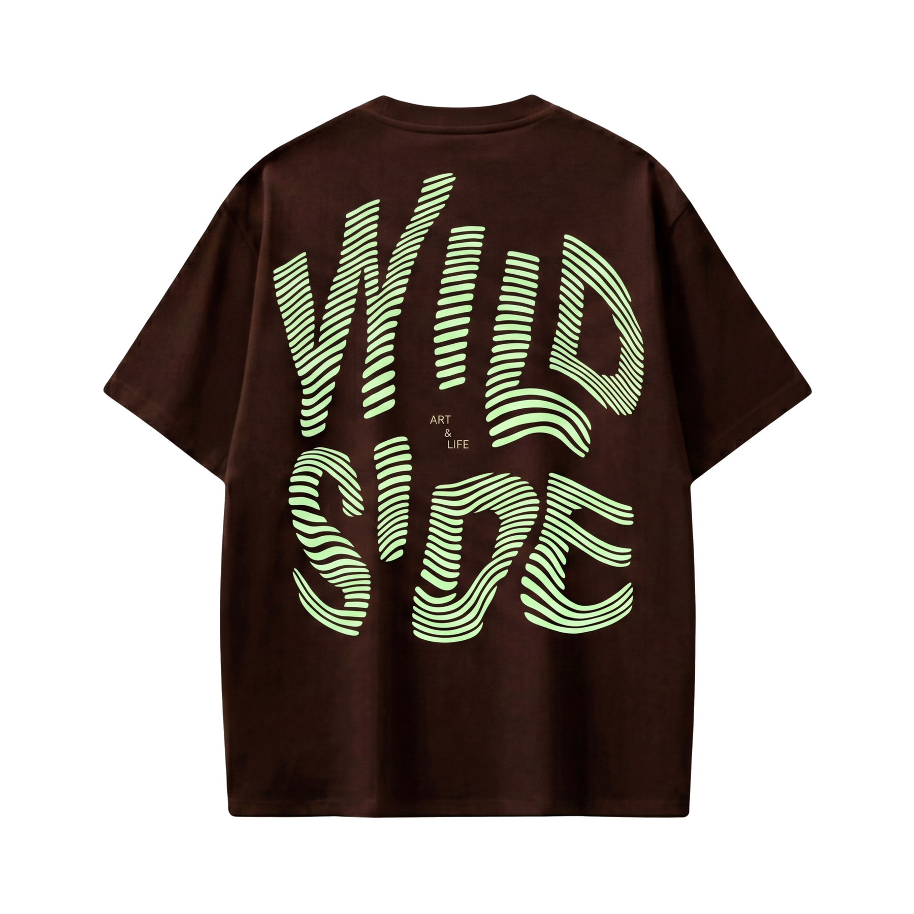 Voyd Wild Side Brown T-shirt