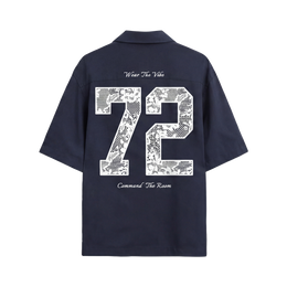 Void Rule 72 Ice Blue Bowling Shirt