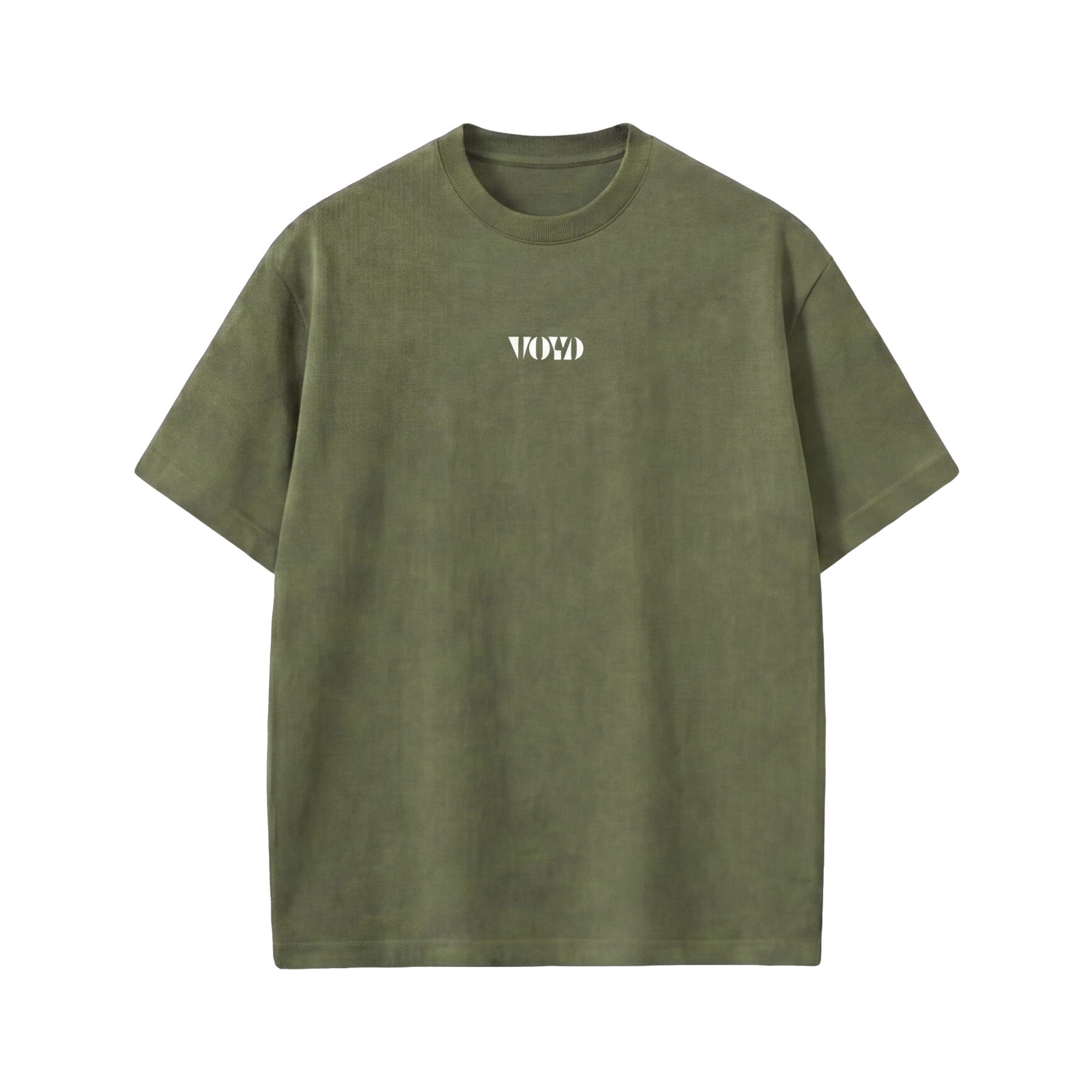 Voyd Raw Heart Code Olive T-shirt