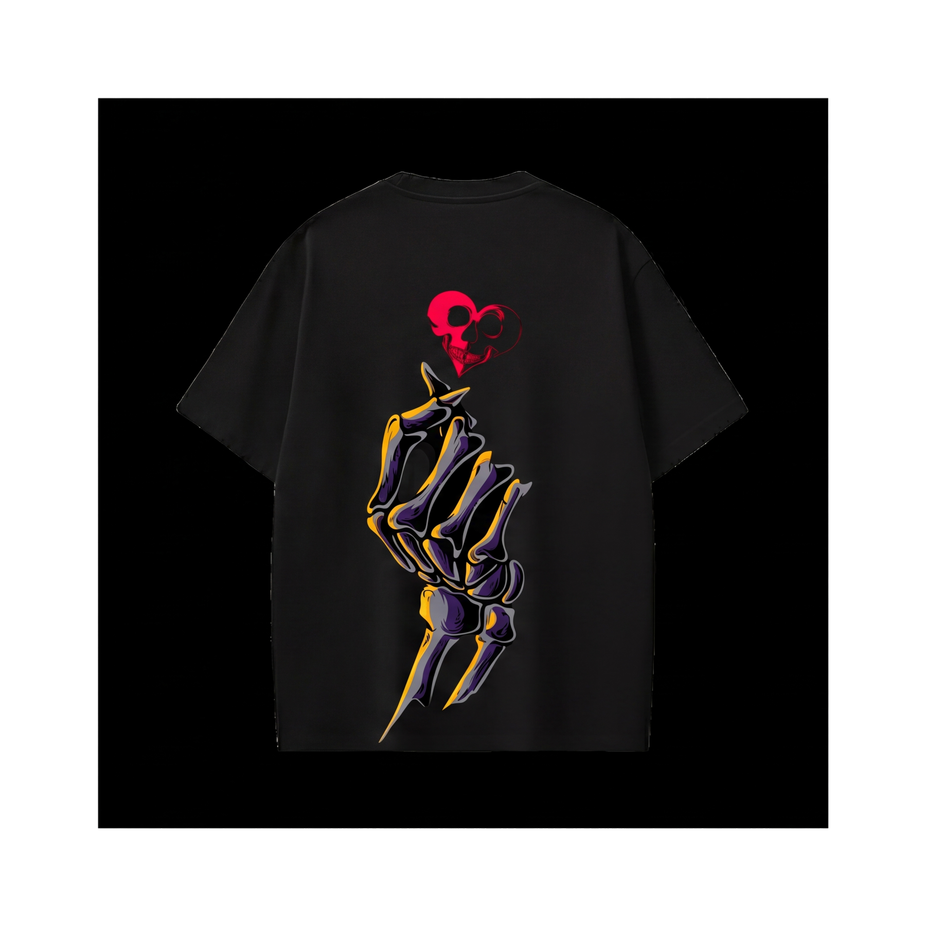Voyd Still Not Hearless Black T-shirt