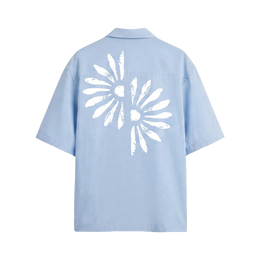 Void Petal Syndicate Ice Blue Bowling Shirt
