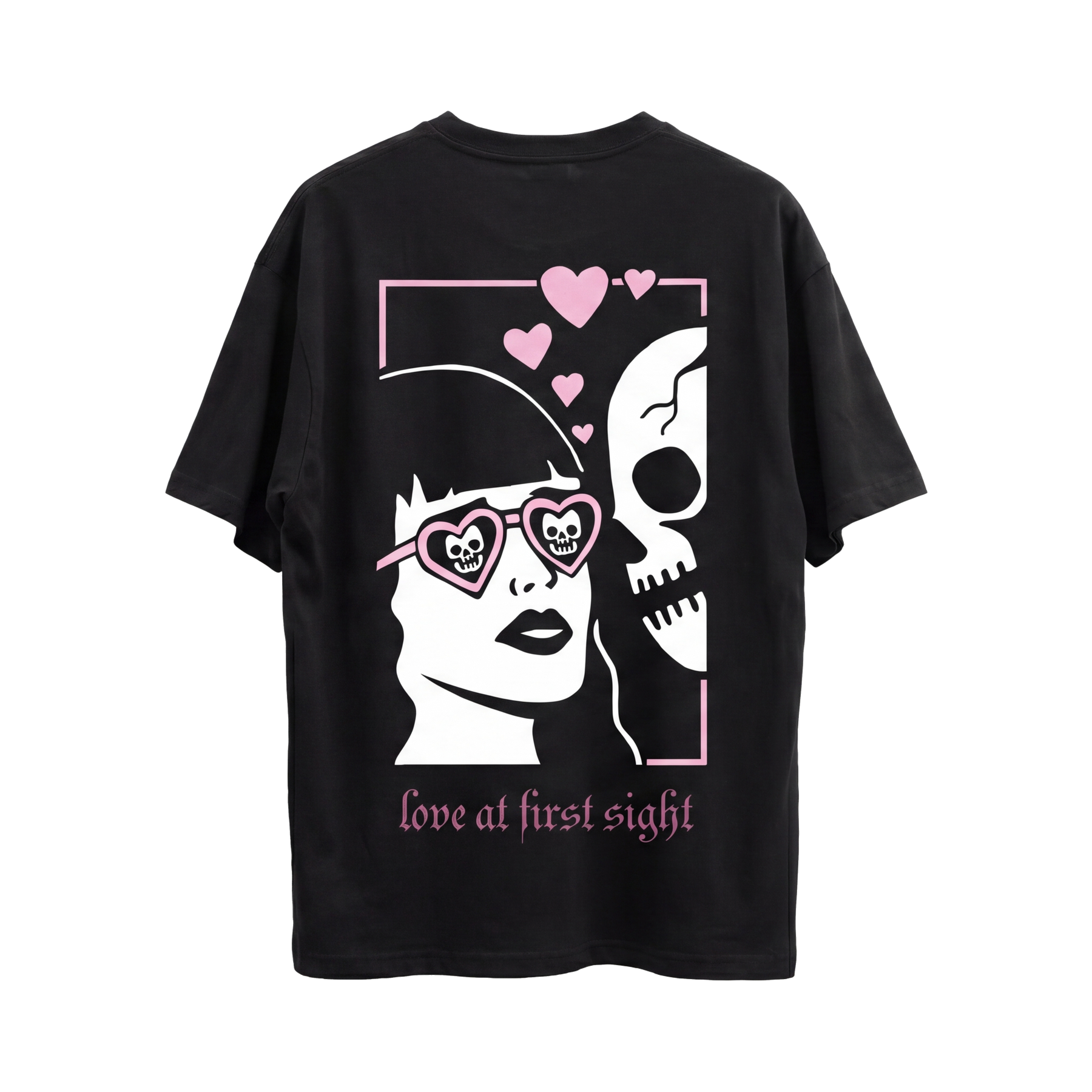 LOVE AT FIRST SIGHT VOYD BLACK T-SHIRT