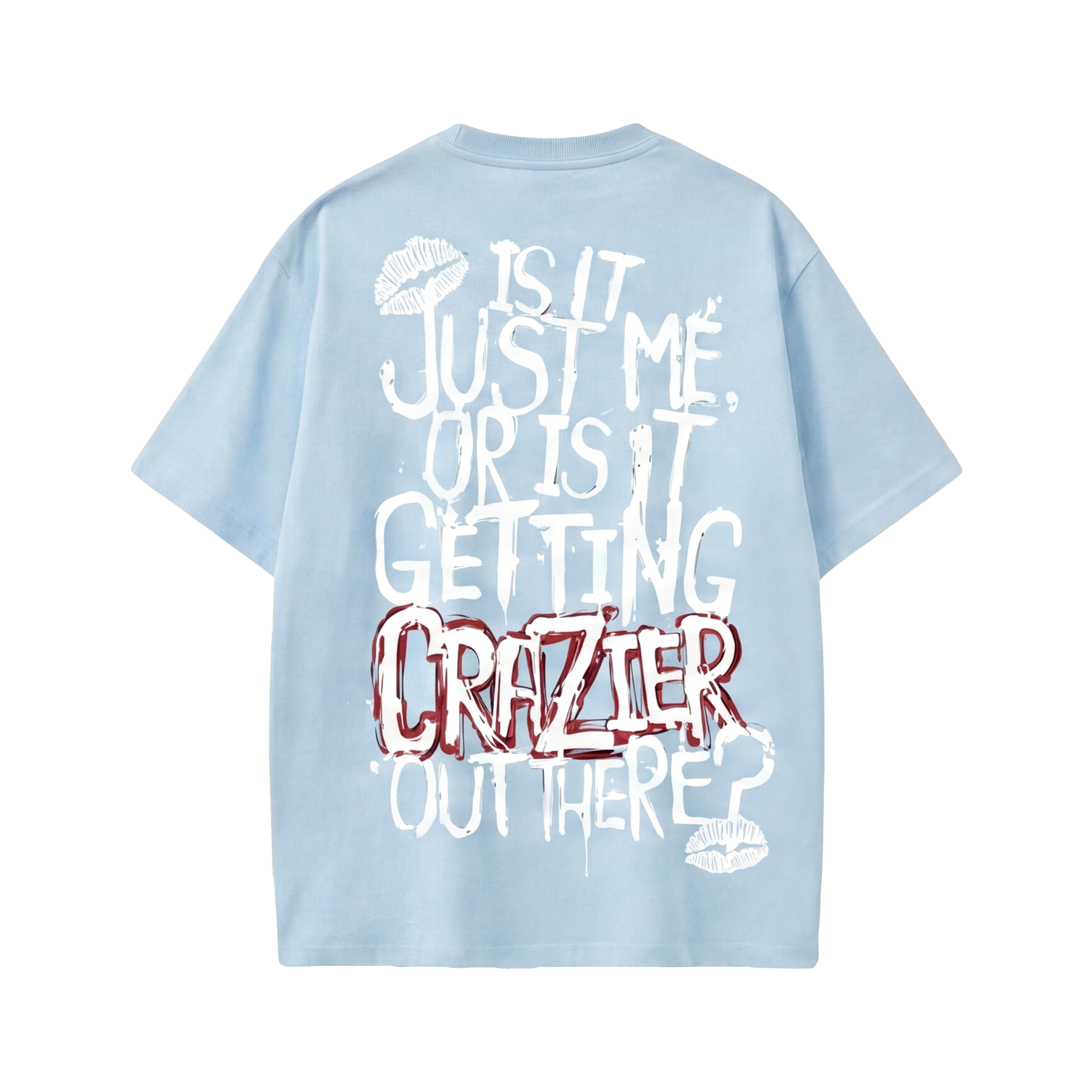 Voyd Design Drip Ice Blue T-shirt
