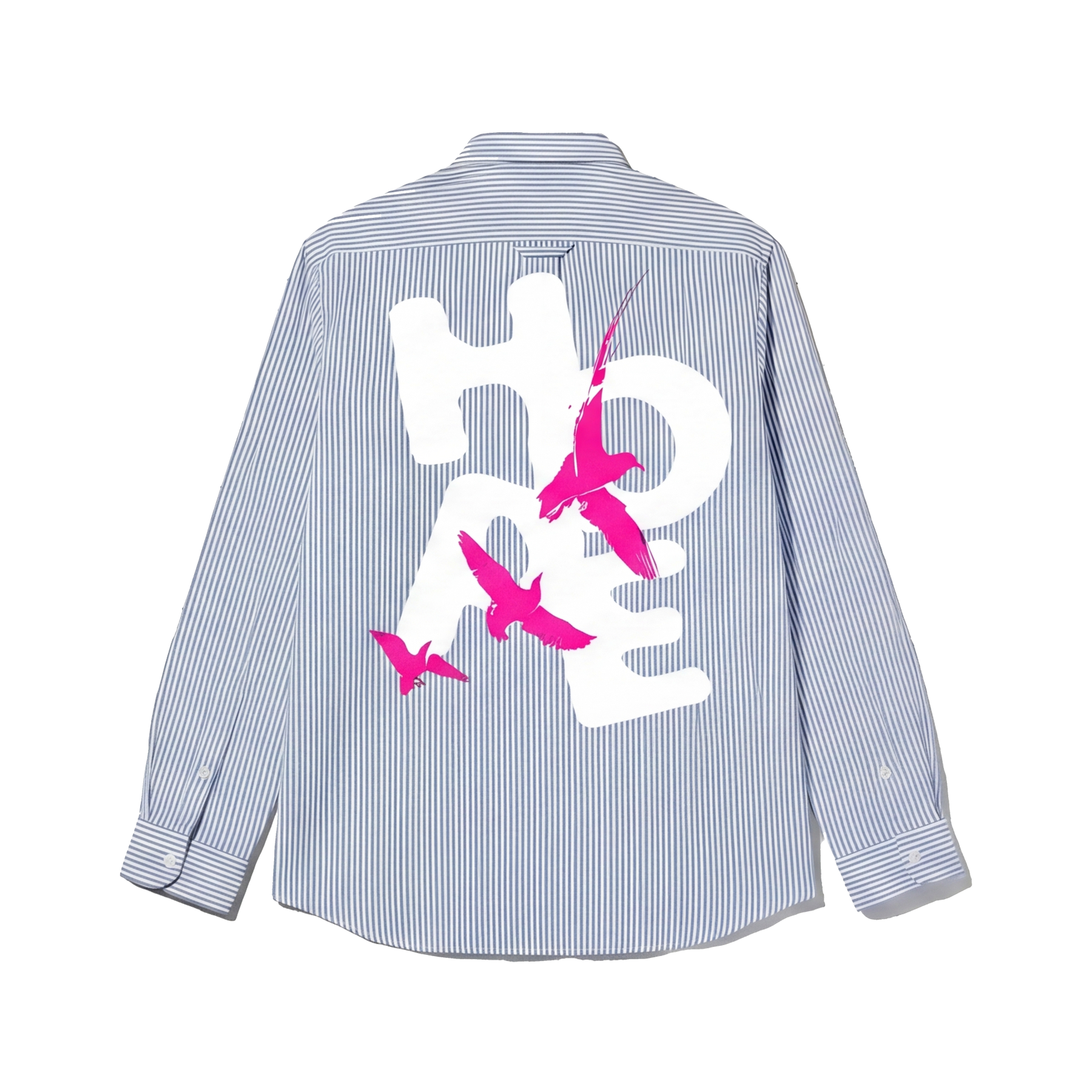 Voyd Hope In Motion Blue Stripe Shirt