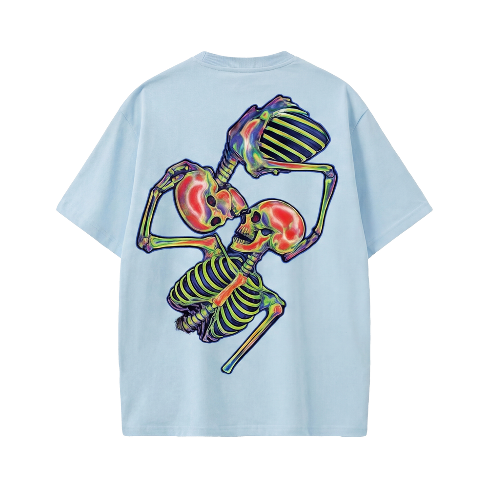 LOVE ME TILL I FADE VOYD LIGHT BLUE T-SHIRT
