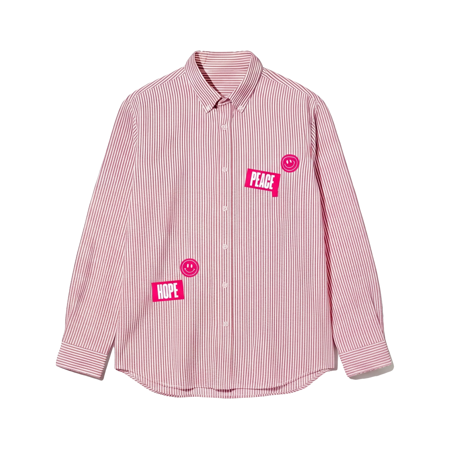 Voyd Dream Plan Pink Stripe Shirt