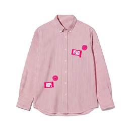 Voyd Dream Plan Pink Stripe Shirt