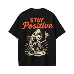 Voyd Stay Positive Black T-shirt