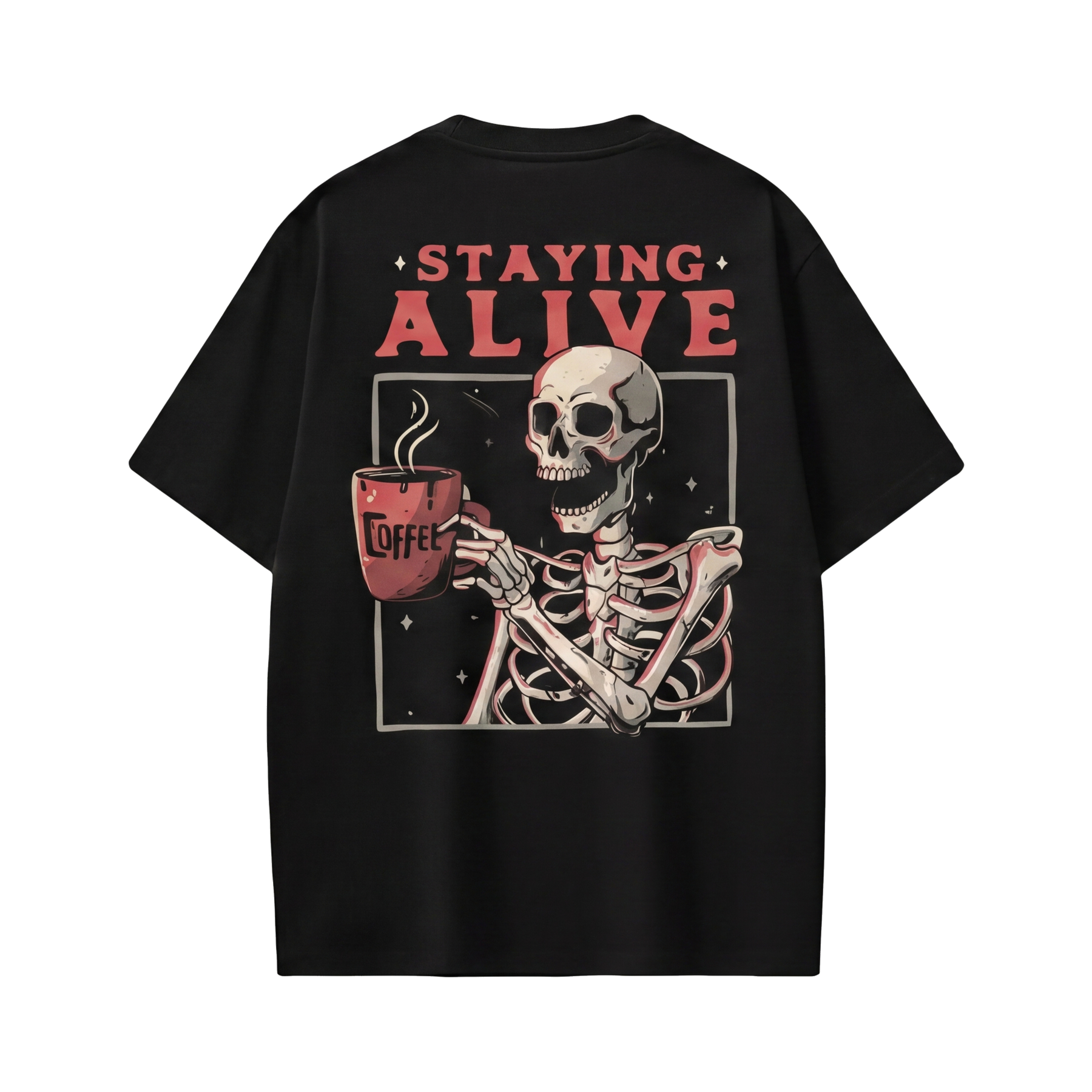 Voyd Staying Alive Black t-shirt