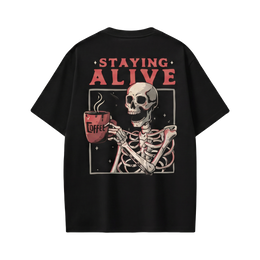 Voyd Staying Alive Black t-shirt