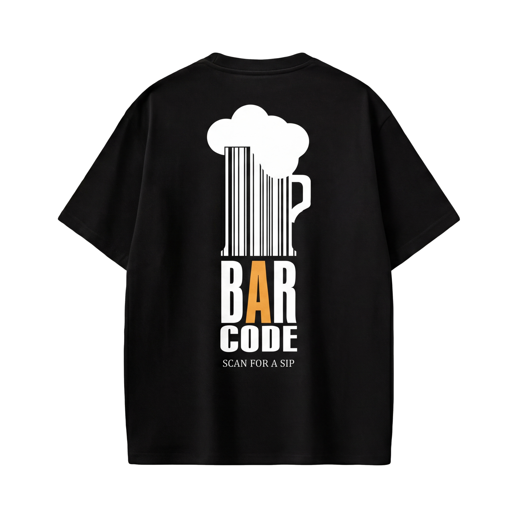 Voyd Bar Code Black t-shirt