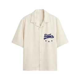Void Supervoid White Bowling Shirt