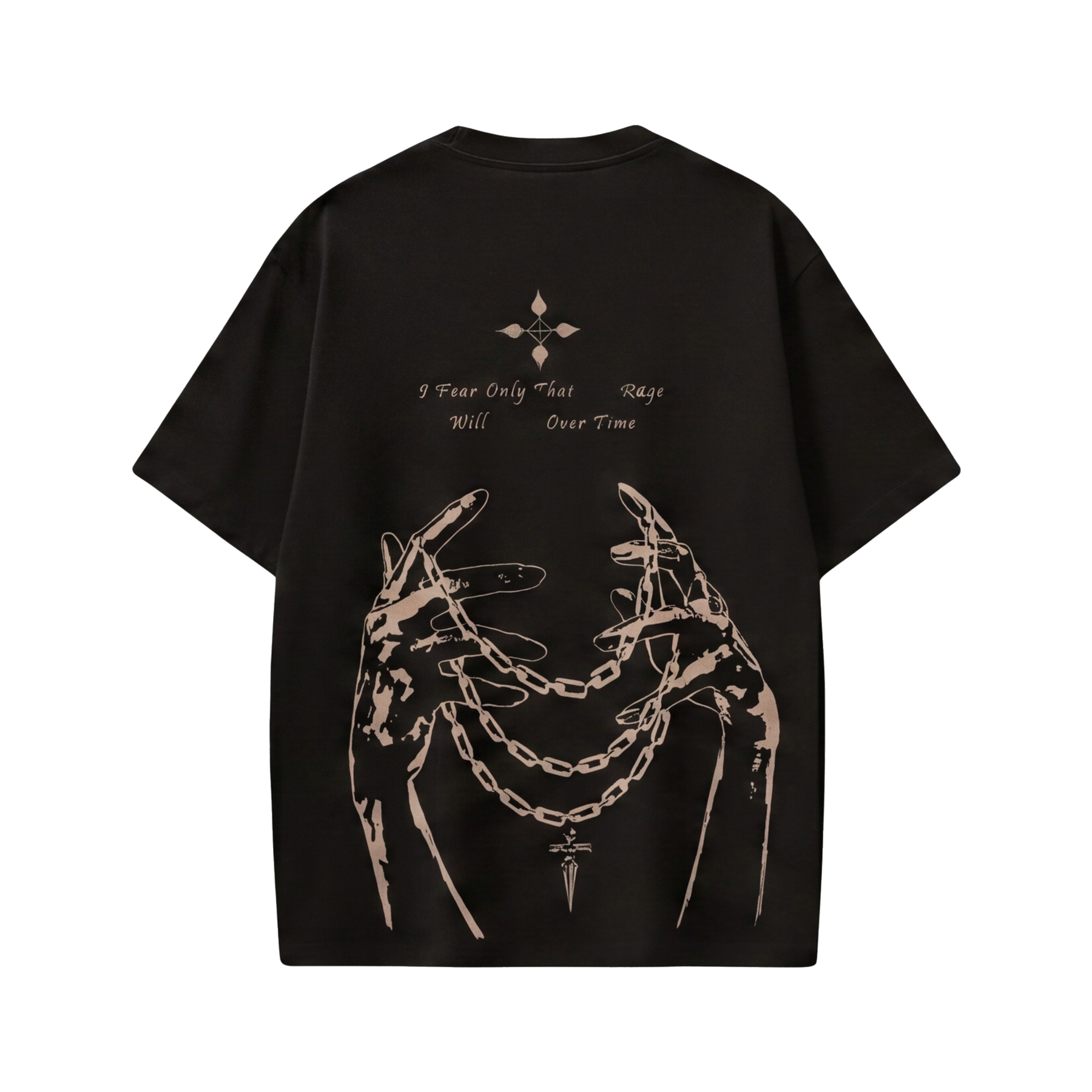 Voyd Heart in Chains Black T-shirt