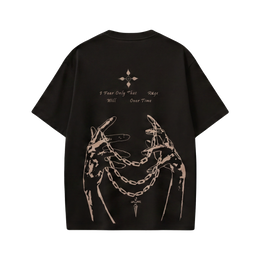 Voyd Heart in Chains Black T-shirt