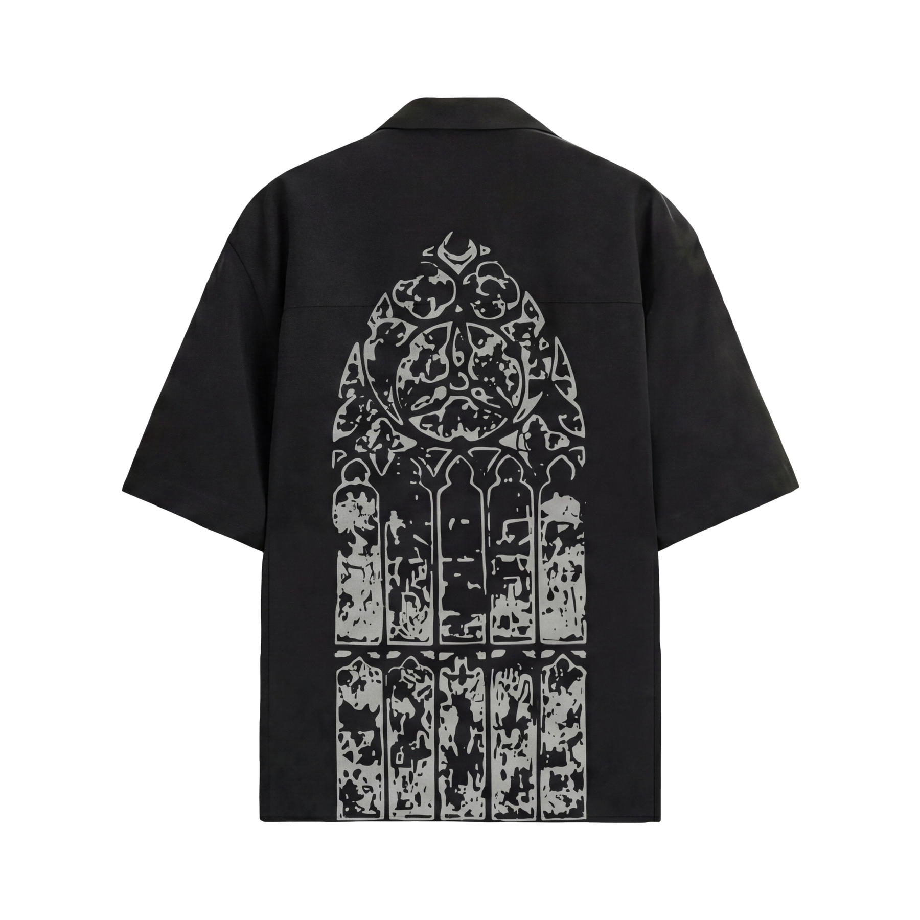 Void Silent Riot Black Bowling Shirt