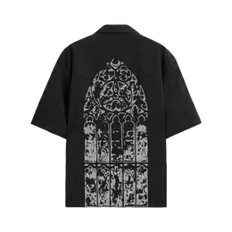 Void Silent Riot Black Bowling Shirt