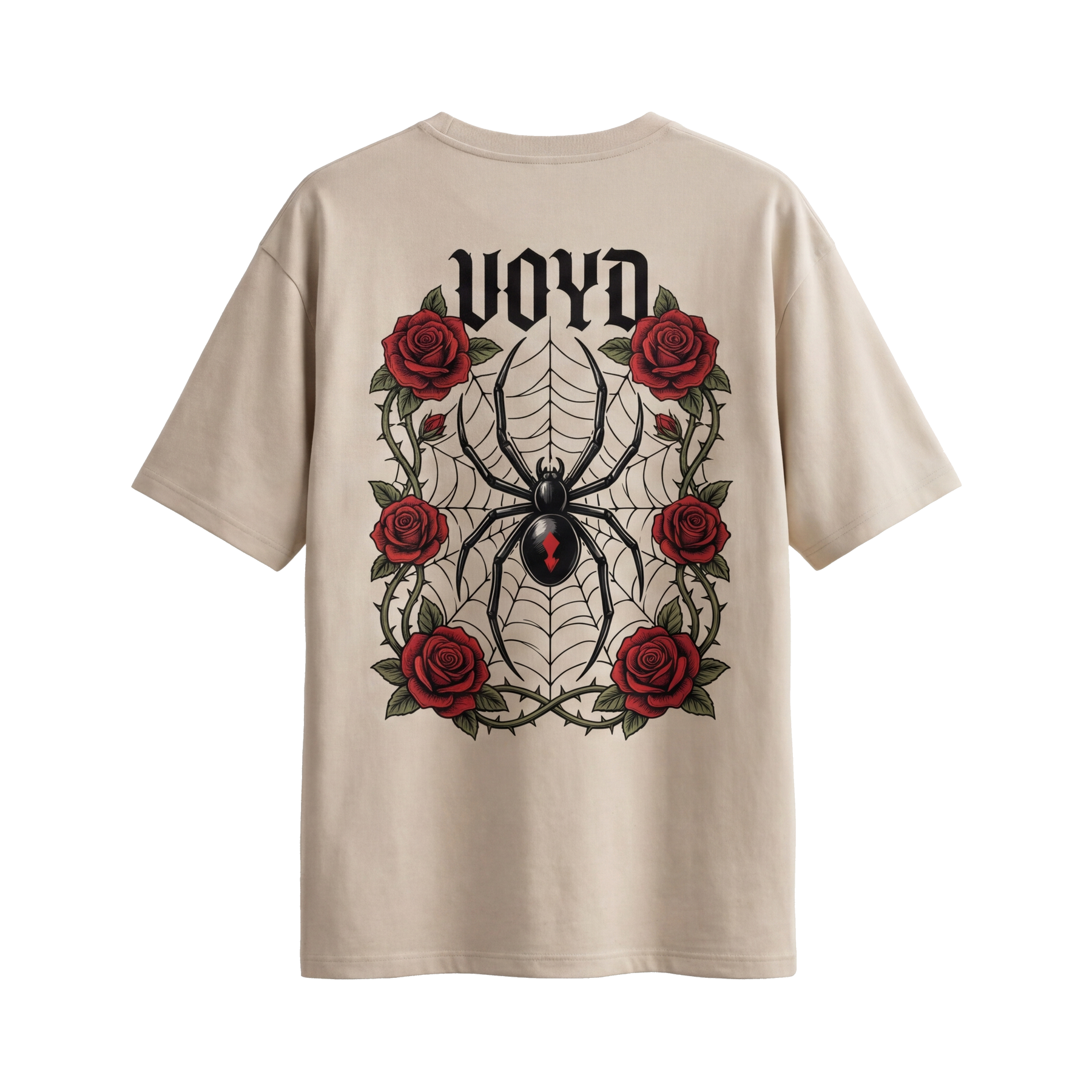 Voyd Silk of Sin Beige T-shirt