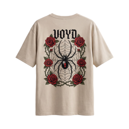 Voyd Silk of Sin Beige T-shirt