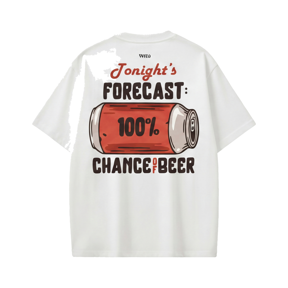 Voyd Tonight's Forecast White t-shirt