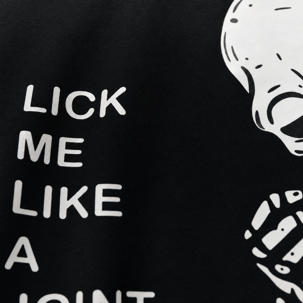 Voyd Like a Joint Black T-shirt