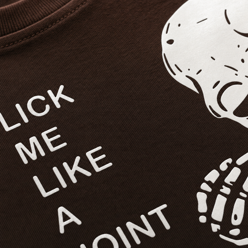 Voyd Like a Joint Brown T-shirt