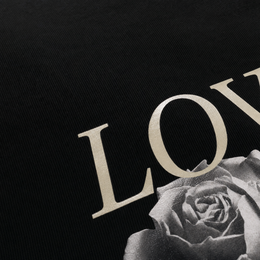 Voyd Love in Pieces Black T-shirt