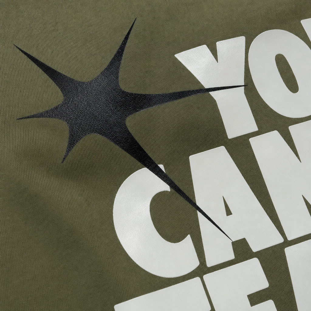 Voyd Raw Heart Code Olive T-shirt