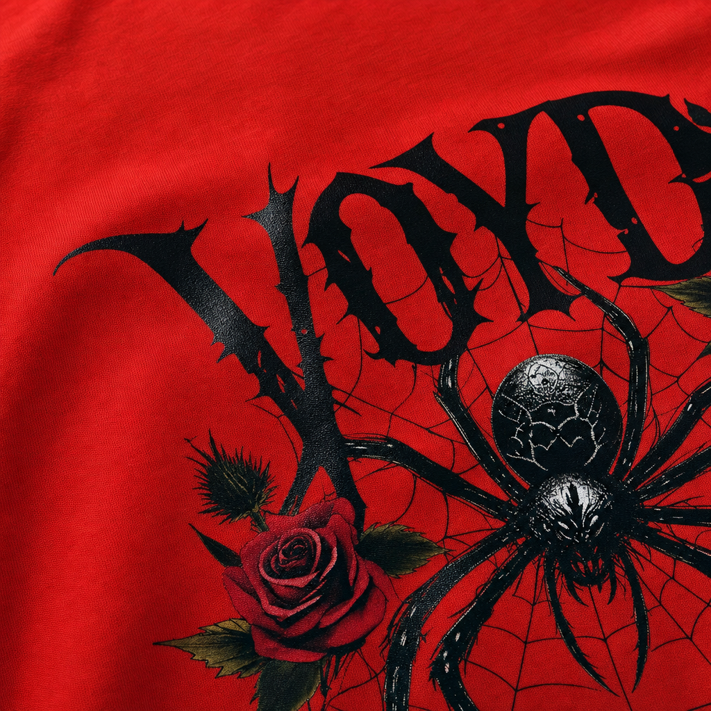 Voyd Silk of Sin Red T-shirt