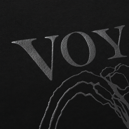 Voyd Heart in Static Black T-shirt