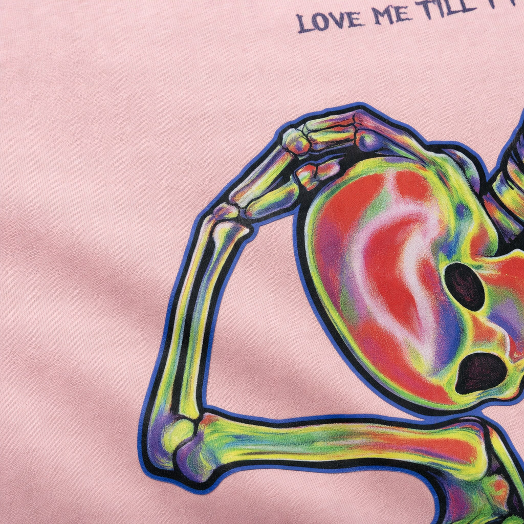 LOVE ME TILL I FADE VOYD PINK T-SHIRT