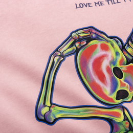 LOVE ME TILL I FADE VOYD PINK T-SHIRT