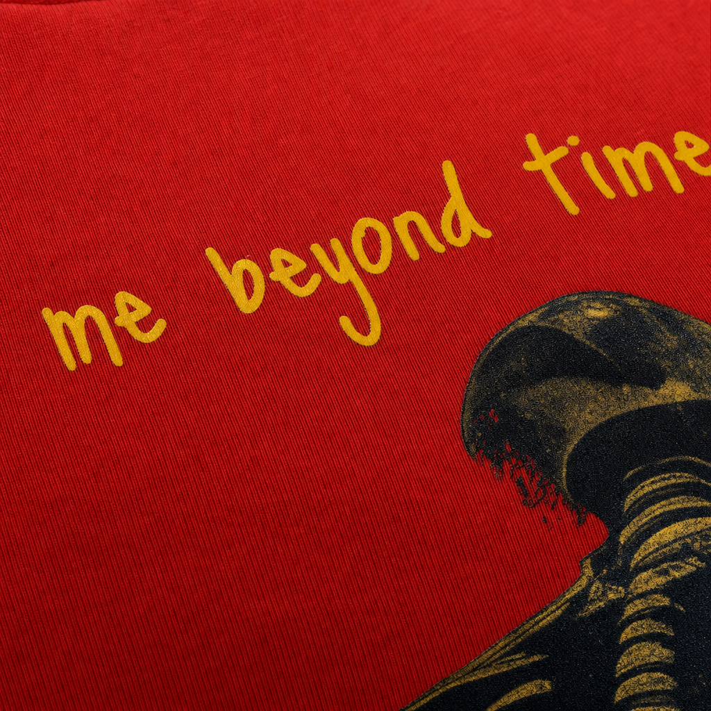 TOUCH ME BEYOUND VOYD RED T-SHIRT