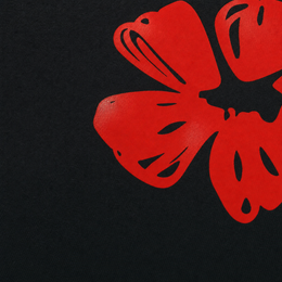 Void Elegy in Red Black Bowling Shirt