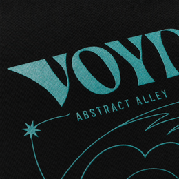 Voyd Abstract Alley Black T-shirt