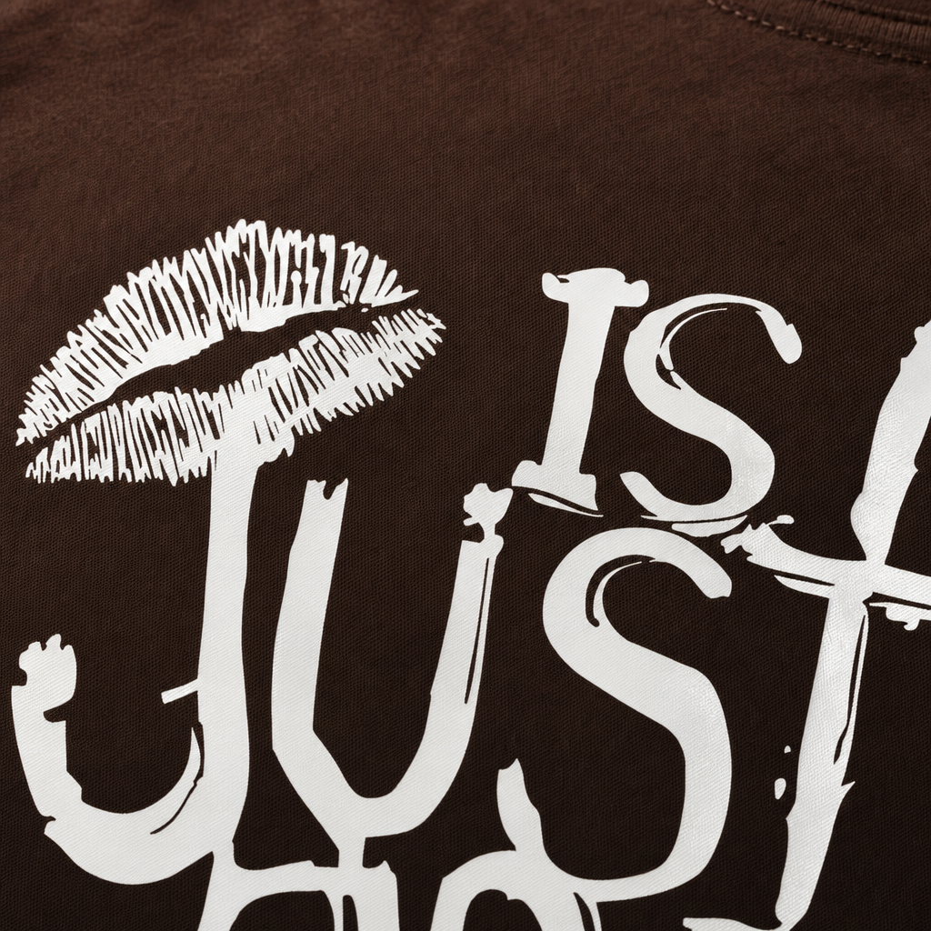 Voyd Design Drip Brown T-shirt