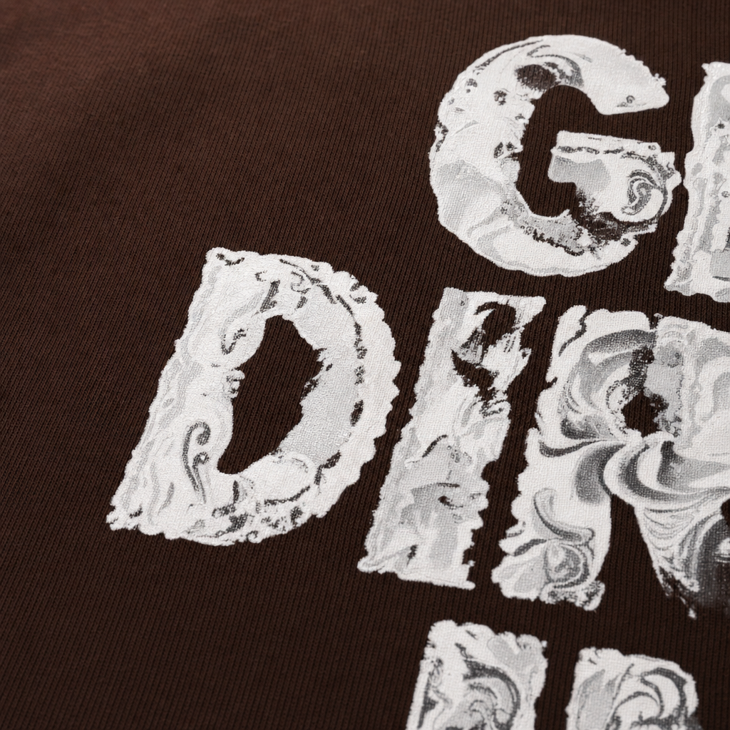 Voyd Get Dirty Brown T-shirt