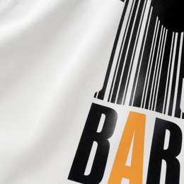 Voyd Bar Code White t-shirt