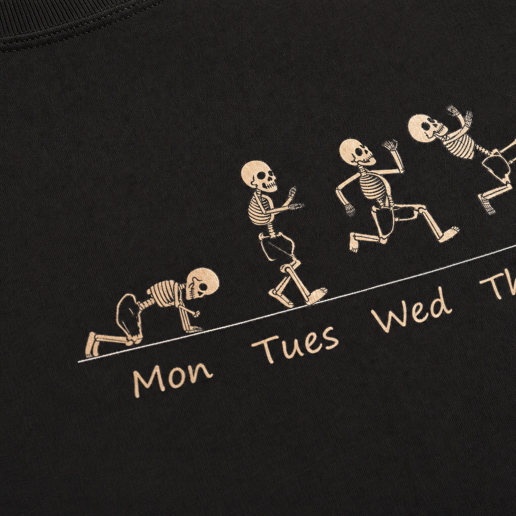 Voyd Skeleton Cheers Black t-shirt