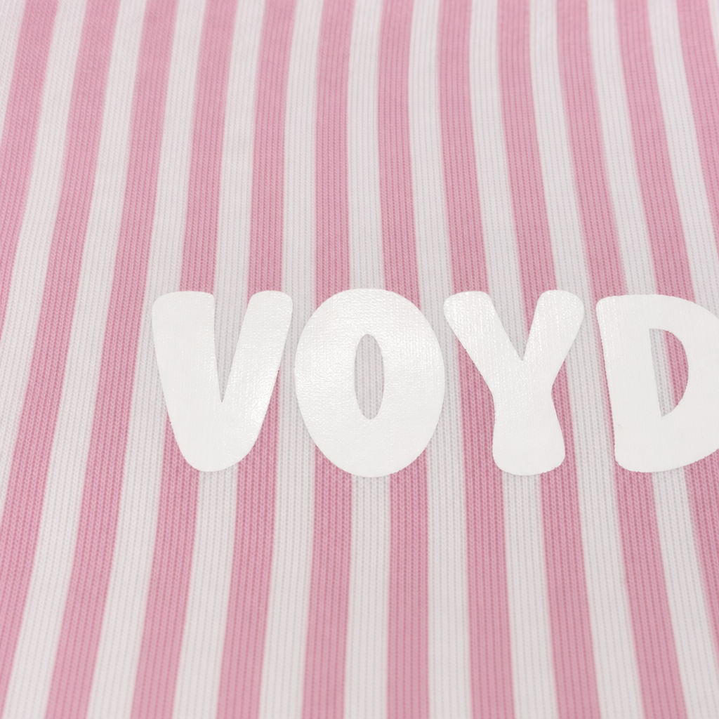 Voyd I am a Child of God Pink Stripe Shirt