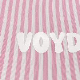 Voyd I am a Child of God Pink Stripe Shirt