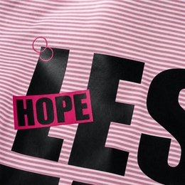 Voyd Less Talk Pink Stripe Shirt