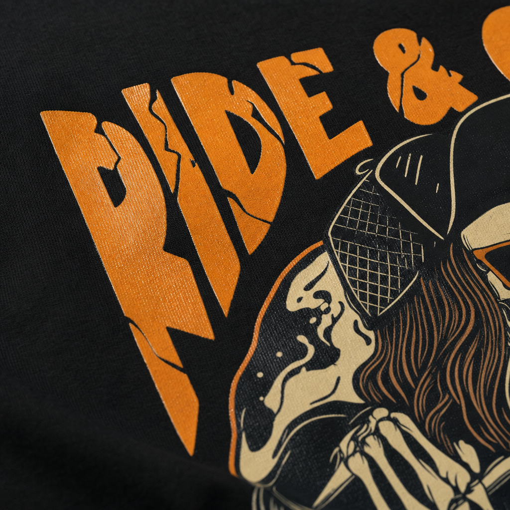 Voyd Ride and Chill Black T-shirt